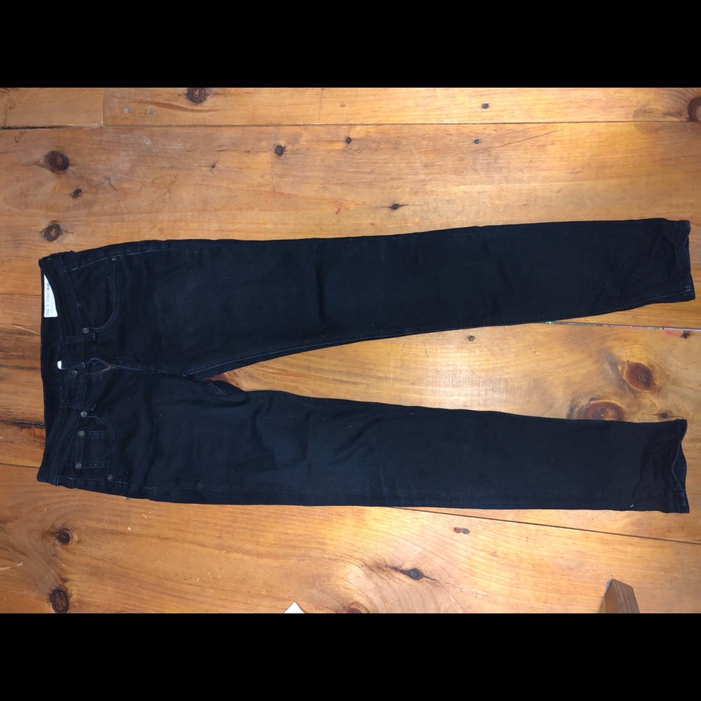 Rag and bone dark blue jeans